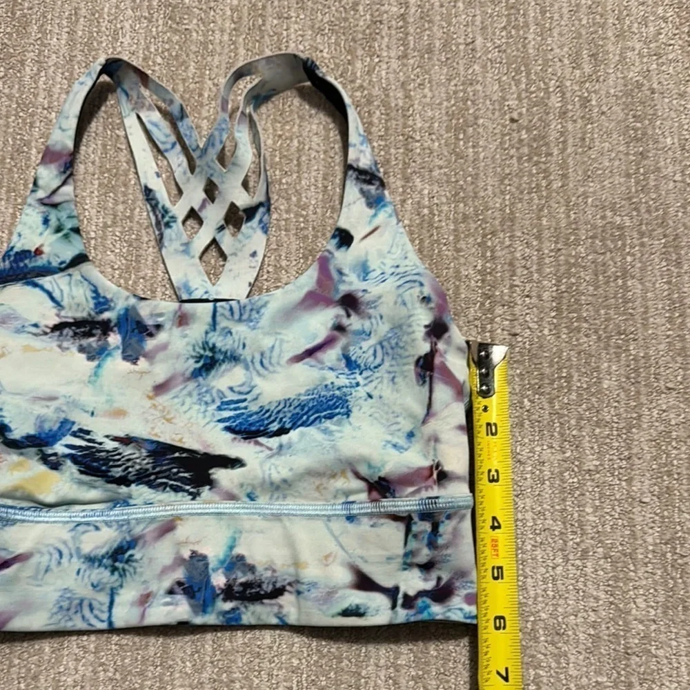 Lululemon Mind Over Miles Bra Size 4 Exposure Running Sports Bra
